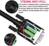 2PCS Male VGA Solderless Quick Connector, 16mm Thinner 3+9 DB15 Serial Plug to 15-pin Port