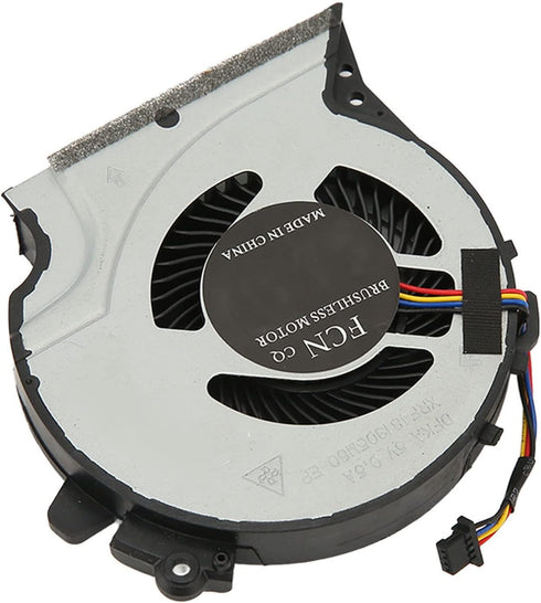 Laptop CPU Cooling Fan, 4Pin Power Connector Fast Cooling for Gaming Laptop, Low Noise Aluminium Alloy Fan