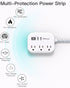 Mifaso 5Ft Cruise Ship Essentials - Power Strip with USB Ports, Flat Extension Cord with Multiple Outlets, USB Charging
