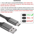 10FT USB C Cable for iPhone 15, iPad Pro, Fast Charging Nylon Cord for Samsung Galaxy S24, Note 20, Google Pixel & More.
