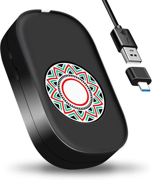 Mouse Jiggler, Undetectable Mouse Mover with Drive Free USB Port, Simulates Automatic Random Movement to Keep PC Awake