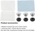 Replacement Earbud Tips for Plantronics Voyager Legend Headphones, 3 Pcs Ear Gels and 3 Pcs Foam Compatible with 5200