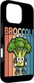 Broccoli, Team Broccoli 16 Broccoli Healthy Vegan Team Vegetables Health Case for iPhone Pro