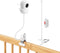 honecumi Baby Monitor Mount Compatible with Babysense HD S2/V43 Baby Camera, Flexible Gooseneck