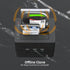 MAIWO 2.5 3.5 Inch 3X 3.0 48TB Dual Bay Hard Drive Docking Station with Offline Clone for SATA HDD SSD, USB Hub