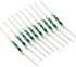 KOOBOOK 10pcs 3A BMS Protection Board with Solder Belt for 1S 3.7V 18650 Li-ion Battery Cell Kit