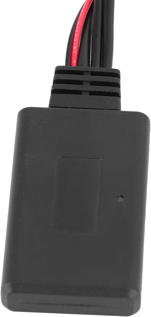 Bluetooth Audio Adapter, DC12V 6Pin AUX-in Adapter with Microphone, ABS Fit for Renault Clio/Espace/Megane