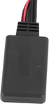 Bluetooth Audio Adapter, DC12V 6Pin AUX-in Adapter with Microphone, ABS Fit for Renault Clio/Espace/Megane