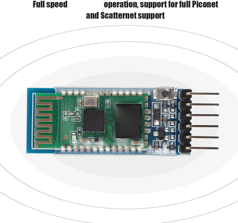 Bluetooth Module UART RS232 Serial Converter HC-05, Transceiver Module for Serial Port Communication