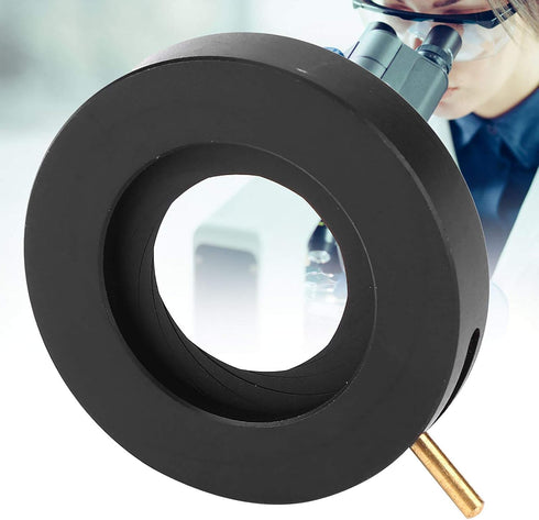 Garosa 1.5-25mm (SK23) Adjustable Aperture Diaphragm Microscope Adapter Aperture Adjustable Lens Diaphragm Optical