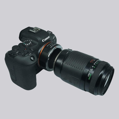 Lens Mount Adapter Manual Focus for Canon EF Lens to Canon EOS RF-Mount Camera Body, EOS to EOS R, EF to EOS R