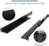 Tecmojo 1U Rails,4-Post 20.9"-32" Universal Rack Mount Server Rack Shelf Rail with Adjustable Depth Fit for Non-Rack