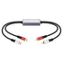 TEKERA RCA Ground Loop Isolator - Audio Filter with Dual Channel, Amplifier Noise