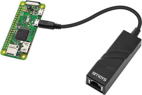 OTG Micro USB Ethernet Adapter for Raspberry Pi Zero, Android Tablet, Samsung Galaxy Tab Pro 10.1 - USB to RJ45 LAN Network