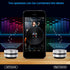 Mini Speaker, 2 Packs Wireless BT Speaker, Bone Conduction Speakers, Portable Loud Stereo Sound, Built-in Mic for Home,