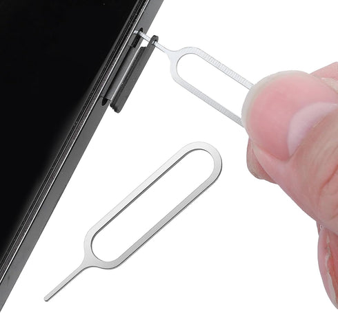 Qianyu 17 Set, PCS SIM Card Removal Tool Stainless Steel Phone Tray Opener Pin SIM Card Pin Universal SD Cards Tray