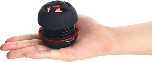 AYL Mini Speaker System, Portable Plug in Speaker with 3.5mm Aux Audio Input, External Speaker for Laptop Computer, MP3 Player, iPhone, iPad, Cell Phone (Black)