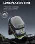 GOTOOLZ 5.4 12Hrs IPX7 Wearable Bluetooth Speaker, Bluetooth Clip On Wireless Speaker with Mic, TWS Function, Playtime