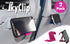 The SkyClip Airplane Cell Phone Back of Seat Inflight Tray Table Clip and Sturdy Phone Stand, Travel Must Have (Pink 2