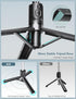 Pnitri 45'' 16/15 Max/15/14 Pro/14/13, S22/ S23 Selfie Stick Tripod with Light, Selfie Stick with Wireless Remote