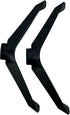 D32H-J09, 2 Pack, 16 inches TV Stand Legs for VIZIO Black, ABS Material, Modern Style, Easy to Assemble, Height