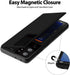 GOOSPERY Card Holder Wallet Case for Galaxy S21 Ultra 6.8"(2021), Magnetic Door Closure, Protective Dual Layer
