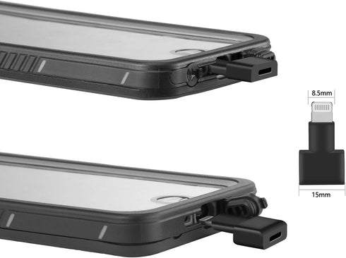 Lightning Extender: Male to Female Adapter for iPhone, iPad, iPod with 8-pin Lightning Connector. Compatible with i10L,
