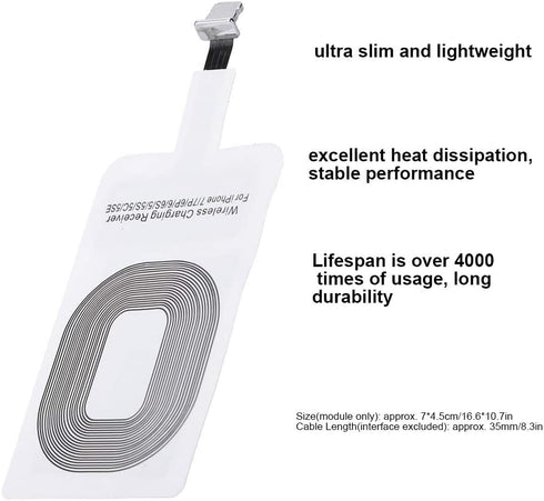 Qi Charger Module, Mobile Phone Charging Receiver Module for Android Type C