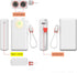 FANSHINUO Set 2x21700 22.5W Set Power Banks Battery Case Shell Fast Charging Double Lights Digital Capacity Display