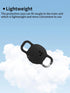 UYRUREL Weight-Bearing.Black(2 Pack). Case for Telylou Air Tag Bluetooth Tracker - Silicone Wear-Resistant