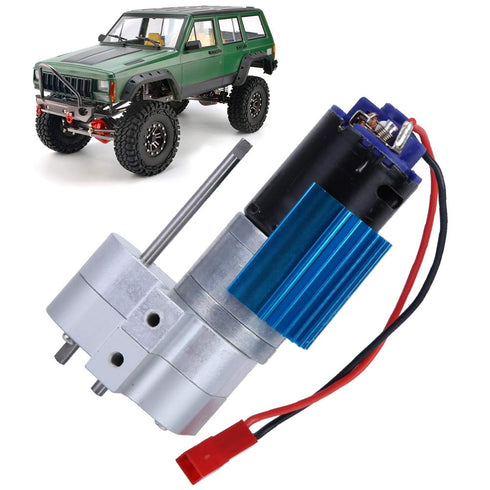 370 C14 C24 B14 B24 B16 B36 Metal Gearbox Speed Change Gear Box with Brush Motor RC Car Accessory for WPL Remote