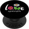 PopSockets Swappable PopGrip - Love Grammy Life Floral Grandma Cute Grandmother Costume