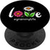 PopSockets Swappable PopGrip - Love Grammy Life Floral Grandma Cute Grandmother Costume