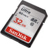 Sandisk Ultra 32GB Class 10 SDHC UHS-I Memory Card up to 80MB/s (SDSDUNC-032G-GN6IN)