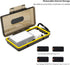 (12 USB+24 SD) USB Flash Drive Case with Labels, Shockproof Water-Resistant Organizer for Thumb Drive and SD Cards