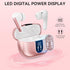 Wireless Earbuds, Bluetooth 5.3 Headphones, 40Hrs Playtime, IP7 Waterproof, Deep Bass Stereo, LED Power Display, Call