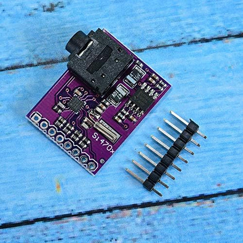 Comimark Si4703 FM RDS Tuner Breakout Board, 1Pcs for AVR ARM PIC Arduino Compatible