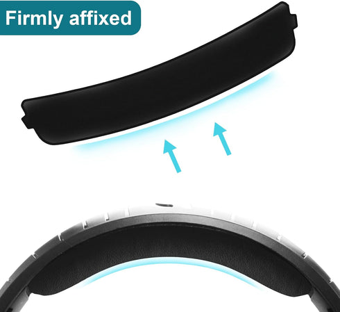 G933 Replacement Headband Pads for Logitech G633 G933 G635 G935, Comfort Protein Leather and Soft Memory Foam