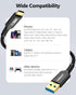 SUNGUY USB C Android Auto Cable 3FT, 10Gbps USB C 3.1 Gen2 Data Transfer Cable for iPhone 15/15 Pro Max, Samsung Galaxy