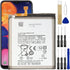 WUHAO Replacement Battery for Samsung Galaxy A10e - Upgraded EB-BA202ABU with Adhesive Tape Tool Kit