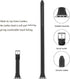 Bestig Bands Compatible with Apple Watch Band 40mm 41mm 38mm 42mm, Genuine Leather Double Tour Slim Strap