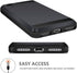 Vofolen iPhone SE 2020 Case, Wallet Credit Card Holder, Anti-Scratch Dual Layer Hybrid Bumper Armor Cover for iPhone 8