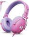 awatrue Kids Headphones, 74/85dB Safe Volume Limit, Stereo Sound, Wired On-Ear Headphones