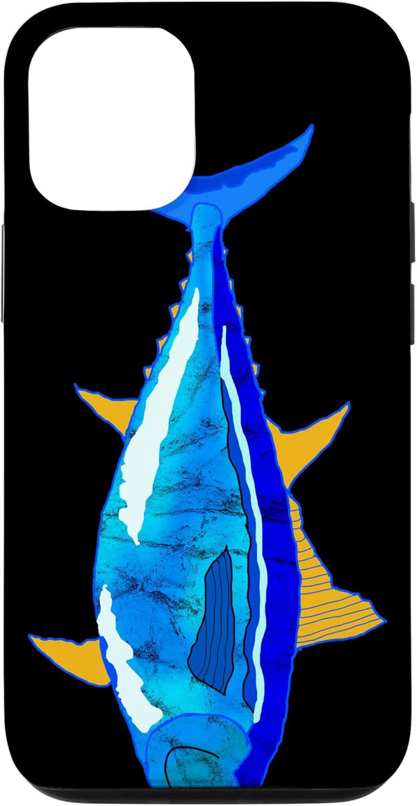Cool Bluefin Tuna Deep Sea Fishing Angler Gifts Bluefin Tuna Funny Tuna Fish Angler Deep Sea Fishing Case for iPhone