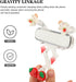 SEWACC Cellphone Car Holder Rabbit Air Vent Phone Holder, Universal Extension Clip Cell Phone Mount Cradle for