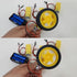 4PCS 200RPM 4PCS 1:48 3-6V (2Pin DC Gearbox Motor TT Motor with Leads + Tire Wheel Anti-interferen DC for Arduino Smart