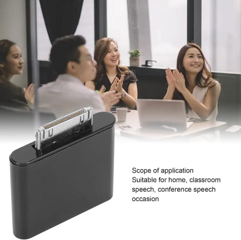 30 Pin Bluetooth Adapter Receiver - Bluetooth Transmitter, Plug and Play & Automatic Compatible with iOS Pod and Other