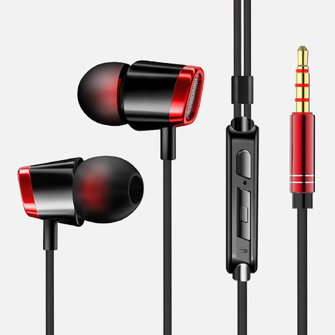 YNR 3 Pairs Wired Earbuds with Microphone & Volume Control, in Ear Earphones, Noise Islating High Definition, for 3.5mm Jack iPhone iPad iPod Samsung Google Devices (Mixed)