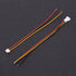 JST Angle Connectors, 1.25MM 2-Pin / 3-Pin Male Female Connector Plug with Wires, Pack of 20 (3 Pin)