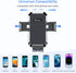 Car Phone Holder Mount, Super Stable Air Vent Cell Phone Car Mount with 2024 Newest Metal Hook Clip, 360° Rotation, One